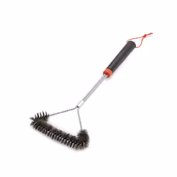 Weber 6278, Brush, Black, Orange, Silver, Weber, 177.8 mm, 457.2 mm, 25.4 mm