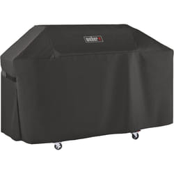 Weber Genesis 400 Series Premium Grill Cover  Heavy Duty and Waterproof  Fits Grills Up To 69 Inches Wide