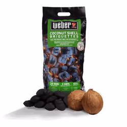 Weber 18401 charcoal for barbecue/grill 4 kg Coconut timber