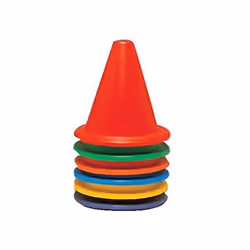 Sportime 15 Inch Super-Safe FlexiKones  Set of 6