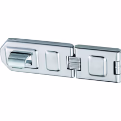 Abus 140/190 C Weather Stainless Steel Hasp  7-1/2 Inch  Silver