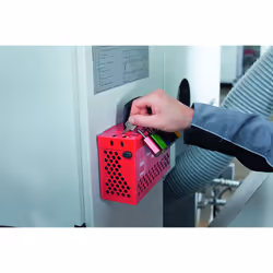 ABUS Green 72/40 Lockout Tagout Padlock w/ 1"" Shackle  12 Pack  Keyed