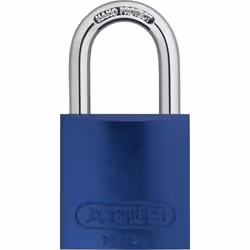 Lockout Padlock KD Blue 1/4 In. Dia.