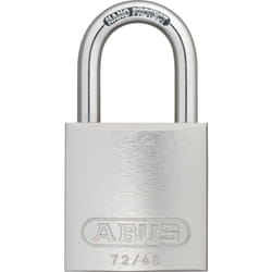 ABUS 72/40 KD Safety Lockout Aluminum Keyed Different Padlock with 1"""" Shackle  Silver