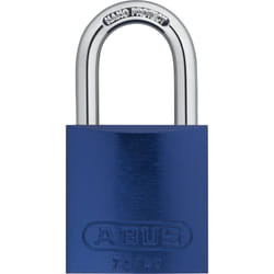 Abus Blue 72AL/40 72/40 KA Aluminum Safety Padlock Keyed Alike with 1"""" Shackle  1 Count