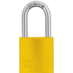 Lockout Padlock  KD  Yellow  1/4 in. Dia.
