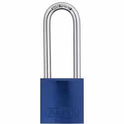 Lockout Padlock KD Blue 1/4 In. Dia.
