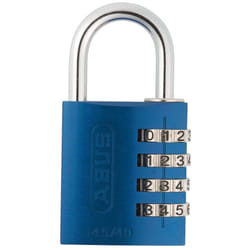 ABUS 145/40 C 40mm Body 4-Dial Resettable Combination Padlock  Blue