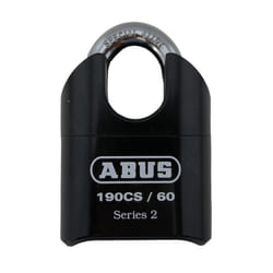 ABUS 190CS/60 High Security Solid Steel Combination Padlock  Closed Shackle