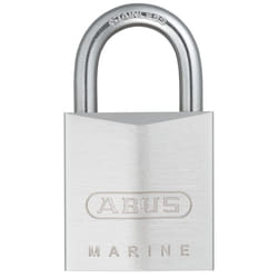 ABUS 75IB/30 Marine Grade Chrome Plated Brass Padlock  Stainless Steel Shackle  Keyed Different