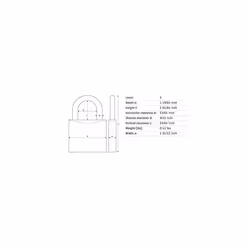 ABUS 78/50 KC 2-Inch Locker Dial Combination Padlock  Green