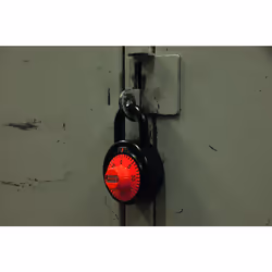 ABUS 78/50 KC 2-Inch Locker Dial Combination Padlock  Black