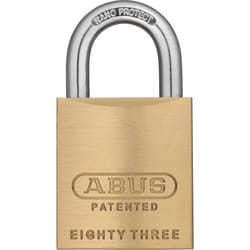 ABUS 80010 Rekeyable Keyed Different Padlock  Bronze and Steel