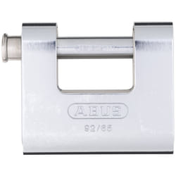 ABUS 92/65 Monoblock Brass Padlock Keyed Different