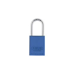 ABUS 83AL-IC/40 S2 SFIC Small Format Interchangeable Core Aluminum Rekeyable Padlock w/o core with 1.5-Inch Shackle  Blue