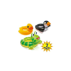 The Wet Set 59220EP 24" X 22" Animal Split Swim Rings Assorted Styles