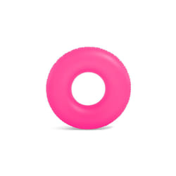 INTEX Inflatable Neon Frost Tube: 36 Diameter - 132lb Weight Capacity - One Tube - Color May Vary