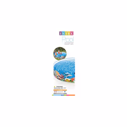 Intex 58472EP Deep Sea Blue SnapSet Kiddie Swimming Pool | 8 Feet x 18 Inch