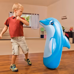 3D Bop Bag Blow Up Inflatable Tiger