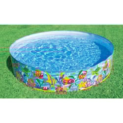 Intex 56452NP above ground pool Framed pool Round Multicolour