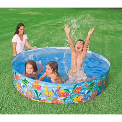 Intex 56452NP above ground pool Framed pool Round Multicolour