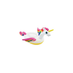 Intex Unicorn Inflatable Ride-On Pool Float, 79" X 55" X 38"