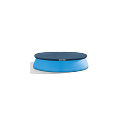 Intex 10 foot (3.05 m) Easy Set Swimming Pool Cover #28021. Round cover measures 2.8 m, (9.4 ft) suitable for Intex pools with base diameter 3.05 m