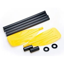 Intex 59623 paddle Multi-purpose paddle Black, Yellow Aluminium, Plastic, Vinyl