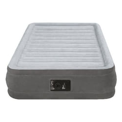 Intex 67766 air mattress Single mattress Light grey Unisex