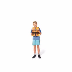 Intex Youth Life Vest  USCG Approved  for Youth Weighing 50-90lbs  Orange (69680EP)