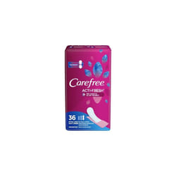 Carefree Acti-Fresh Extra Long Pantiliners To Go, Unscented, 36 Ct