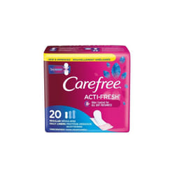 Carefree Acti-Fresh Regular Pantiliners To Go, Unscented, 20 Ct