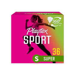 Sport Tampons with Flex-Fit Technology, Super, Unscented - 36 Count by Playtex