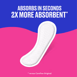 Panty Liners, Extra Long Liners, Unwrapped, Unscented, 100ct (Packaging May Vary)