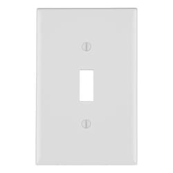 Leviton 88001 wall plate/switch cover White