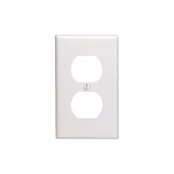 Leviton 88003, White, Thermoset, Conventional, Leviton, Blank plate, UL/CSA