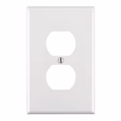 Leviton PJ8-W, White, Nylon, Conventional, Leviton, 79.4 mm, 123.8 mm