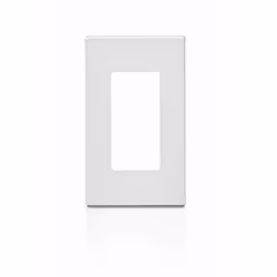 Leviton 80301-SW, White, Polycarbonate (PC), Screwless, Leviton, 1 pc(s), China