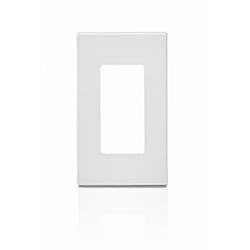 Leviton 80301-SW wall plate/switch cover White