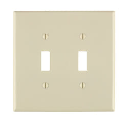 Leviton PJ2-T wall plate/switch cover Almond