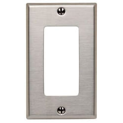 Leviton 84401-40 wall plate/switch cover Stainless steel
