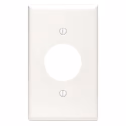 Leviton 88004, White, Thermoset, Conventional, Leviton, Blank plate, UL/CSA