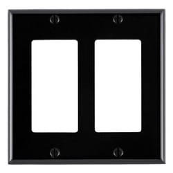 Leviton 80409-E wall plate/switch cover Black