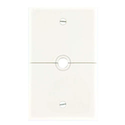 Leviton N751-W wall plate/switch cover White