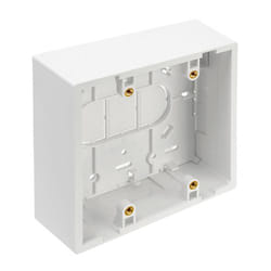 Leviton 42777-2WA outlet box White