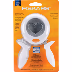 Fiskars Squeeze Punch X-Large-Heart, 2" SQXL-1741