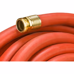 Swan Products CELSGHW58025 Element MAXLite Hot Water Rubber+ Hose with Crush Proof Couplings 25' x 5/8""""  Red