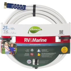 Swan Products - CELMRV12025 ELMRV12025 Element RV & Marine Camping and Boating Water Hose 25' x 1/2  White