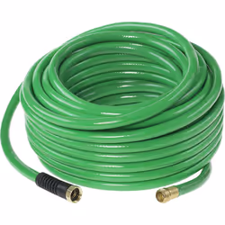 Swan Products SNWF58075 WEATHERFLEX Medium Duty All Temperature Use Garden Hose 75' x 5/8""""  Green