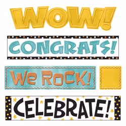 TREND I Heart Wipe-Off Mini Bulletin Board 9-Piece Set